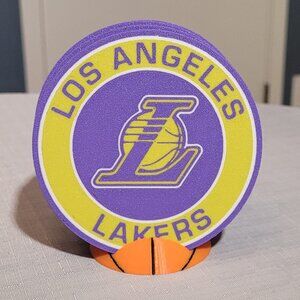 Los Angeles Lakers Set - 3D Printed - (Set of 4)